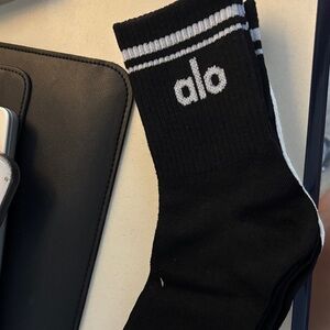ALO Yoga Black Socks